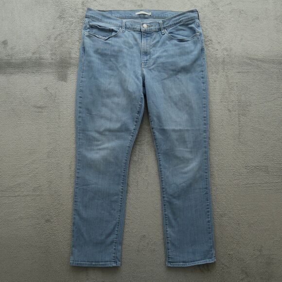 Levi's Jeans Women's Size 16M Blue Mid-Rise Classic Straight Denim 29" Inseam - Picture 1 of 16